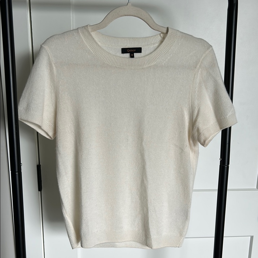 Quince Mongolian Cashmere Tee